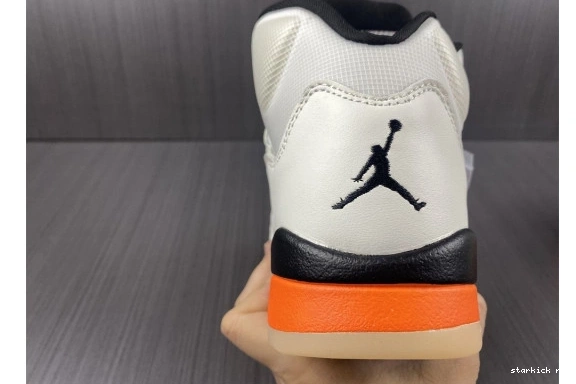 Total Retro 5 DC1060-100 Jordan DC1060-100 Air Orange 0718